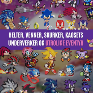 60+ Sonic Perlemønstre