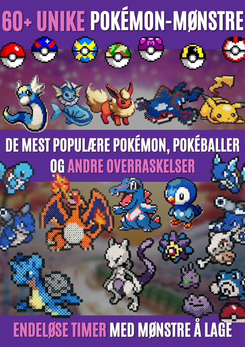 60+ Pokémon Perlemønstre